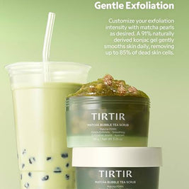 TIRTIR Matcha Bubble Tea Scrub 95g