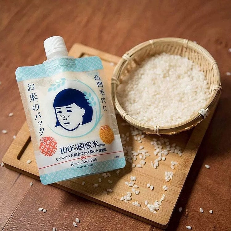 ISHIZAWA Keana Pore Care Rice Cream Mask 170g