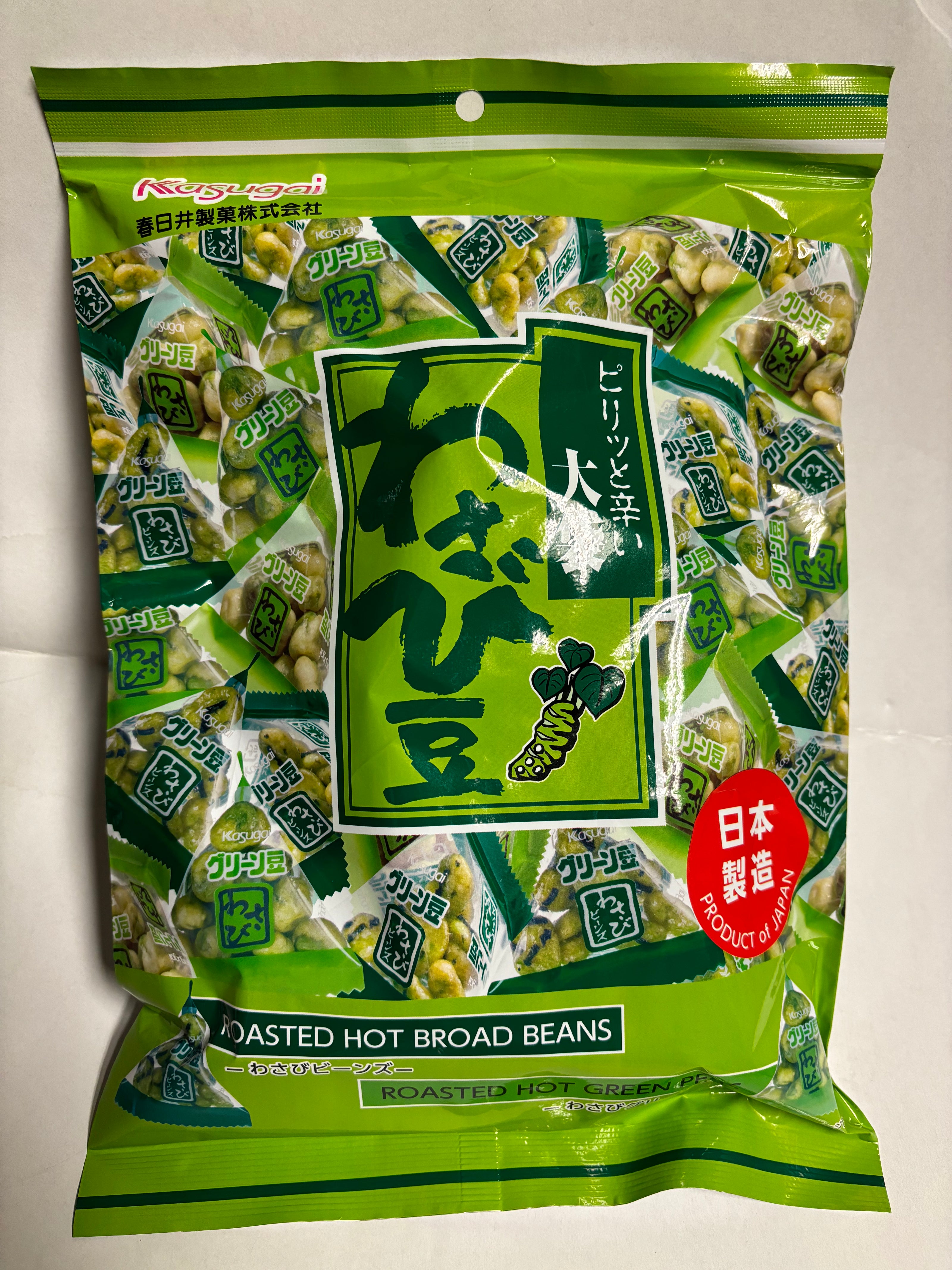 Petit pois au Wasabi KASUGAI 芥末青豆227g