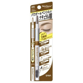 SANA Crayon à sourcils nouveau-né 3 voies B5 Brun miel