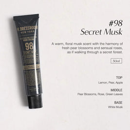 W DRESSROOM Crème hydratante pour les mains au parfum 98 Secret Musk