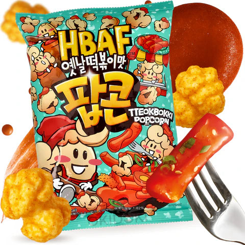 Popcorn saveur Tteokbokki HBAF
