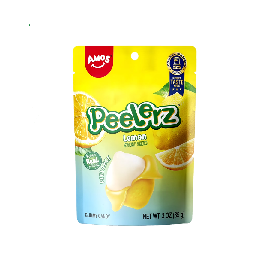 Bonbons mous pelable saveur citron Peelerz AMOS 65g