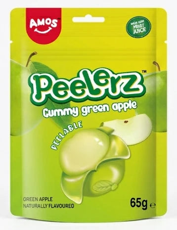 Bonbons mous pelable saveur pomme Peelerz AMOS 65g