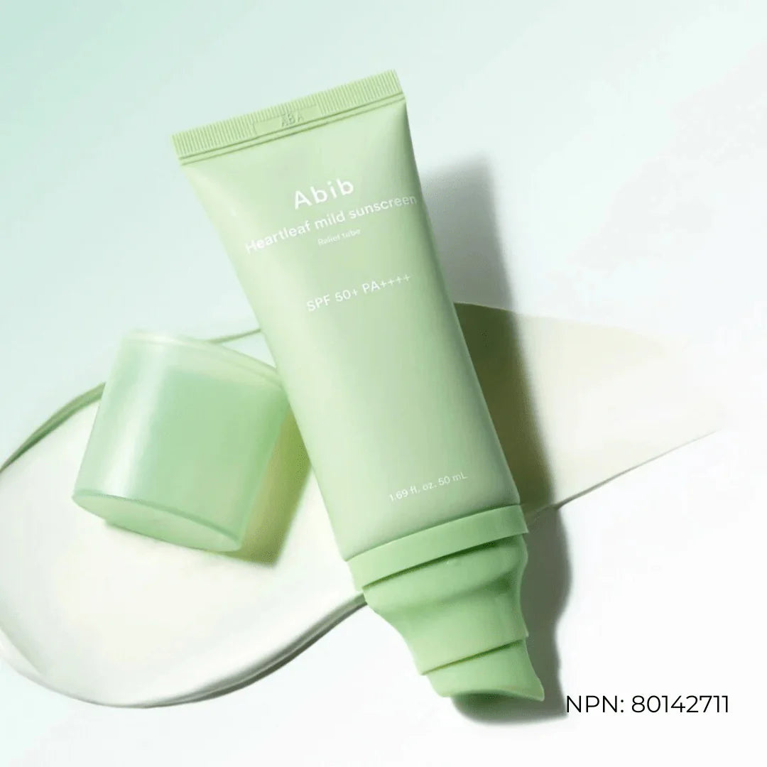 ABIB Heartleaf Mild Sunscreen SPF 50+ 50ml NPN:80142711