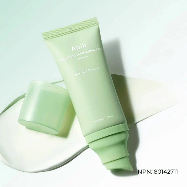 ABIB Heartleaf Mild Sunscreen SPF 50+ 50ml NPN:80142711