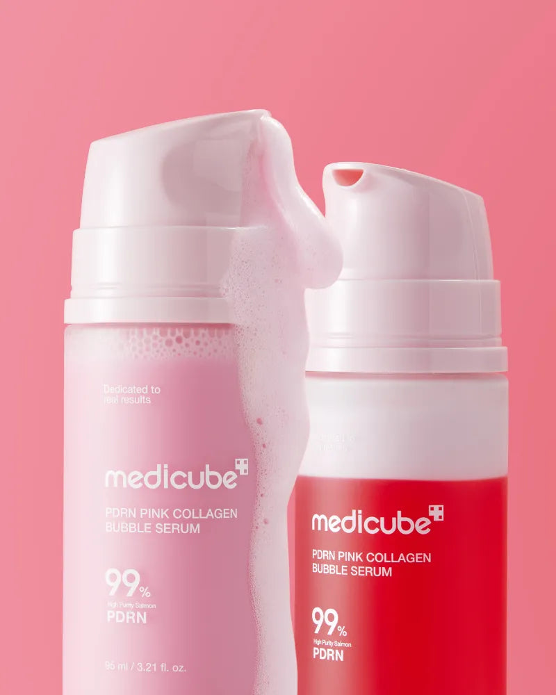 MEDICUBE PDRN Pink Collagen Bubble Serum 95ml