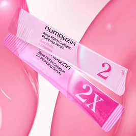 NUMBUZIN No.2 Rose PDRN Collagen Plumping Serum Duo Stick Set