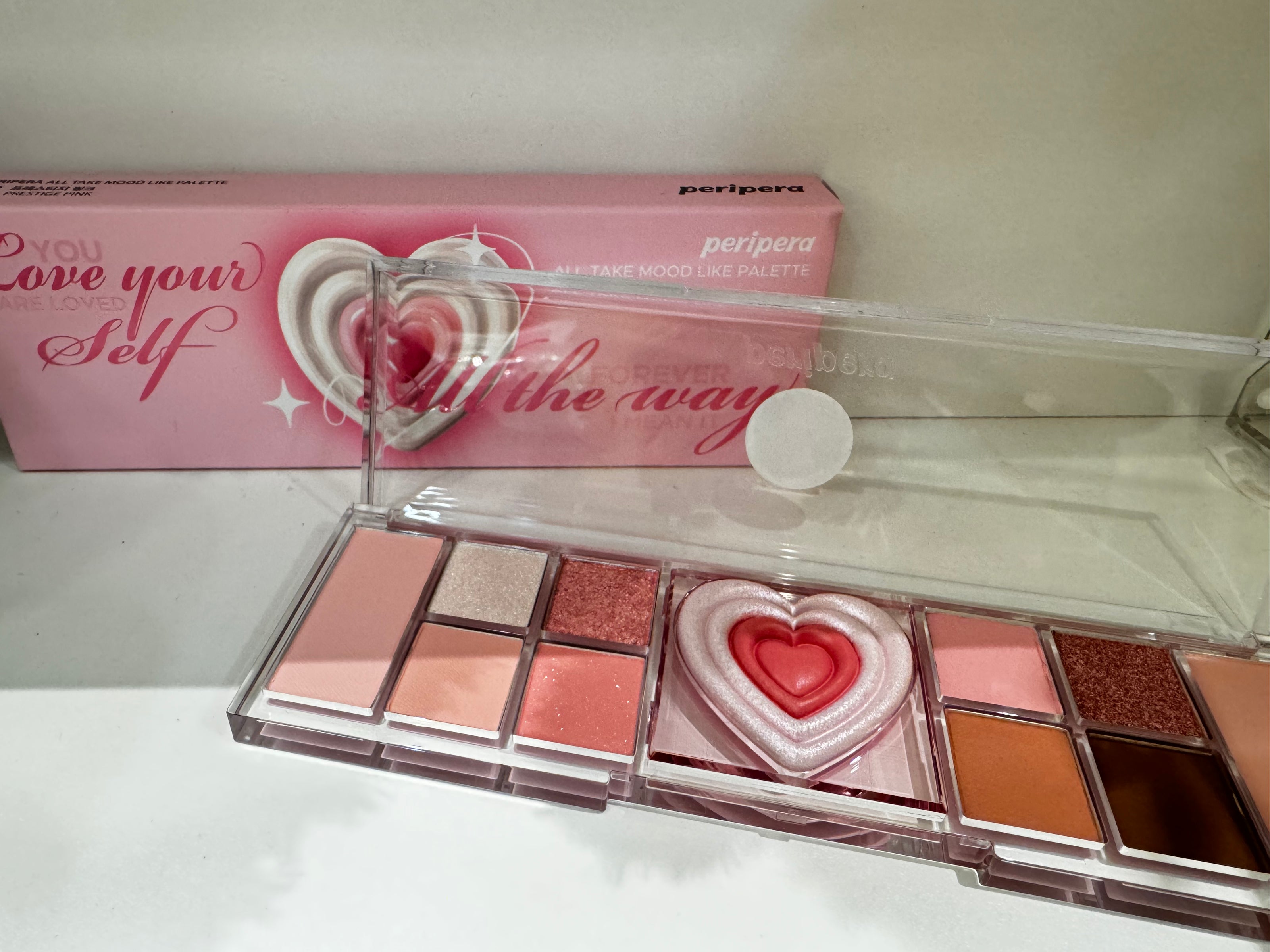 PERIPERA $$ All Take Mood Like Palette 01 Prestige Rose