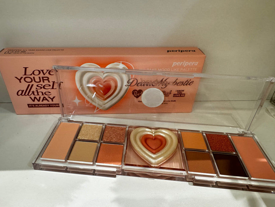 PERIPERA $$ All Take Mood Like Palette 02 Peach Heaven