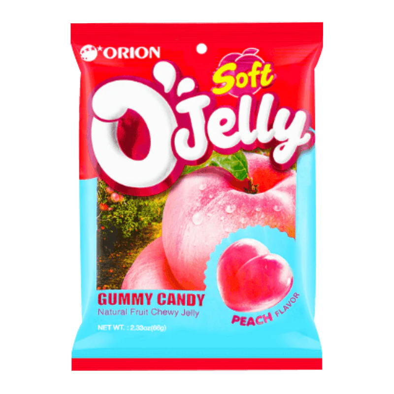 Jujube à la pêche O! jelly soft ORION
