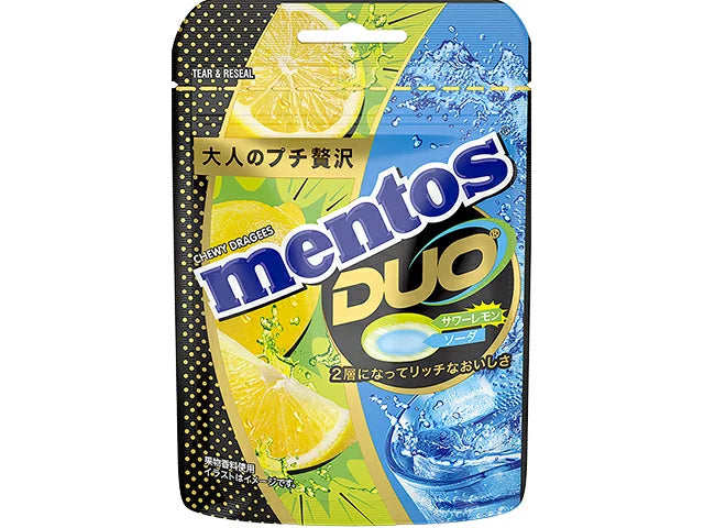 MENTOS duo saveur citron et soda