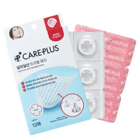 OLIVE YOUNG CARE PLUS - PATCH ACIDE SALICYLIQUE 12PCS