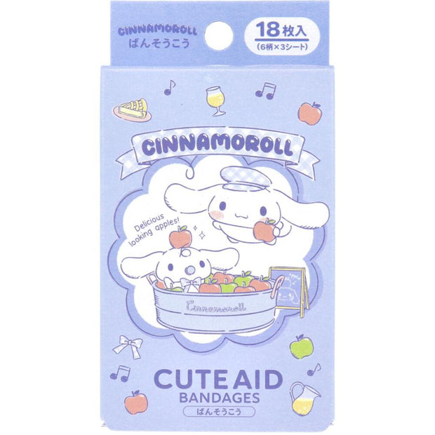 SANTAN Emergency Bandages Cinnamoroll 18pcs