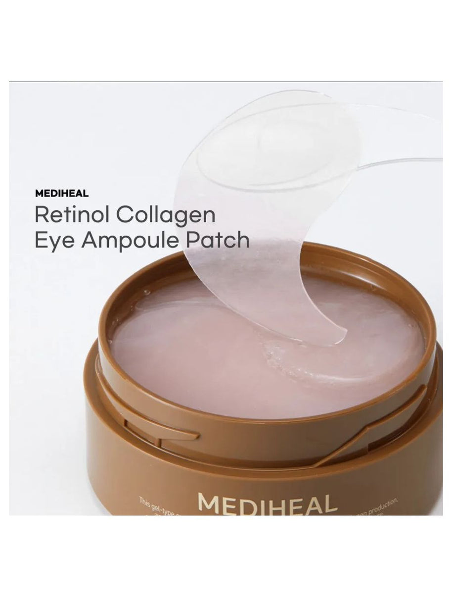 MEDIHEAL-Retinol-Collagen Eye Ampoule Patch 60pc