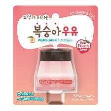Baume à lèvres au lait de pêche KWAILNARA