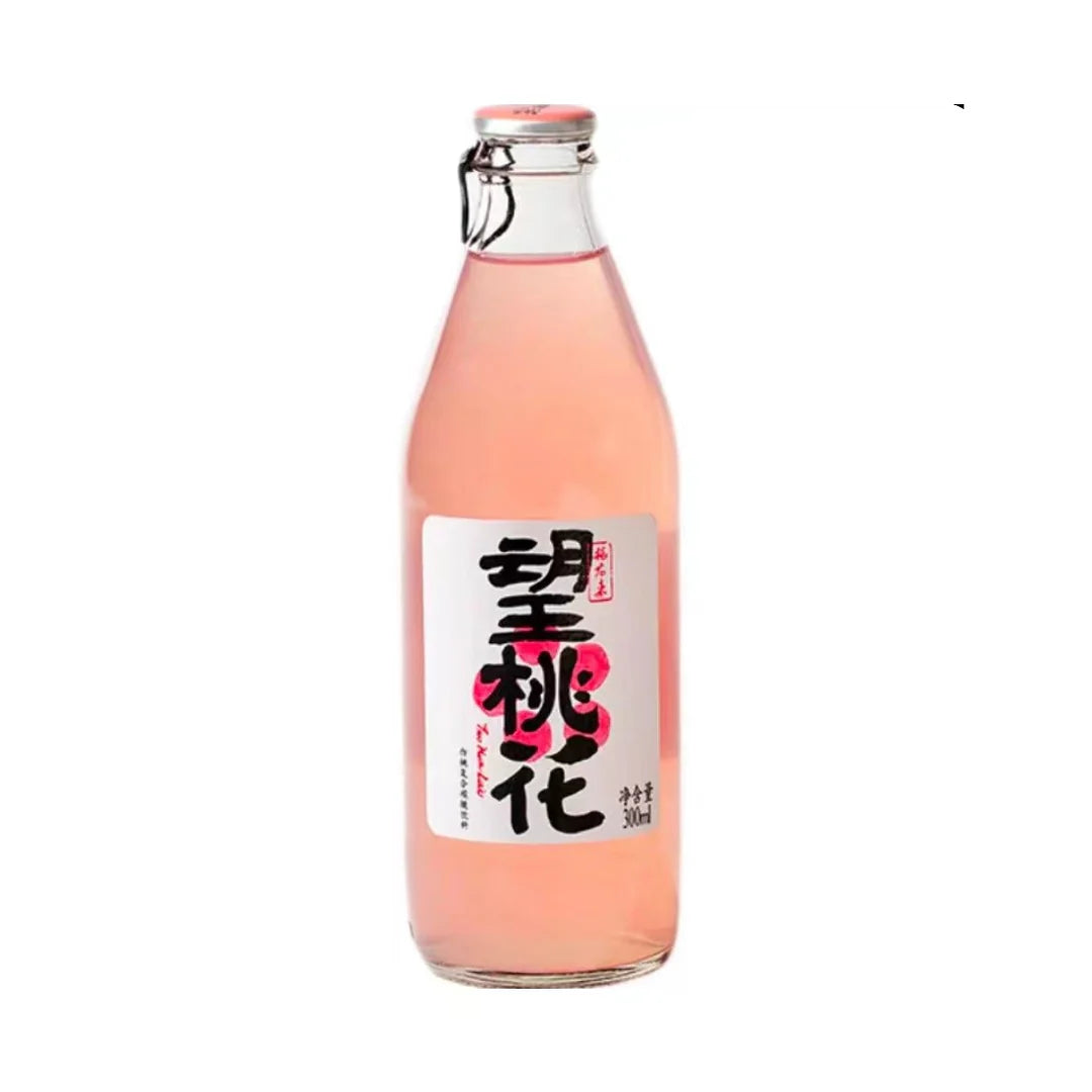 Boisson pétillante à la pêche