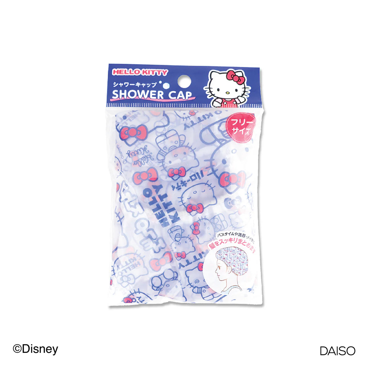 Bonnet de douche DAISO HelloKitty