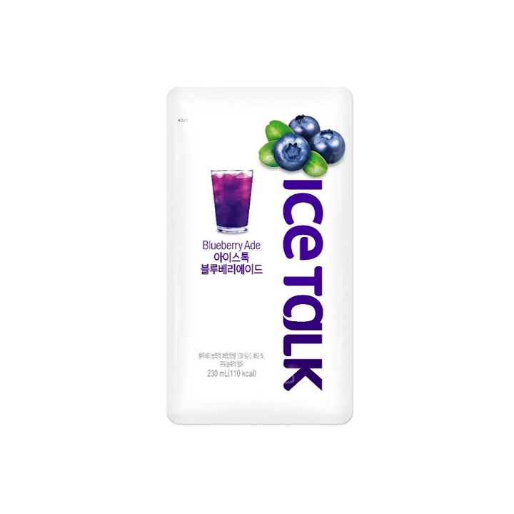 BOISSON DE POCHETTE de bleuet IceTalk
