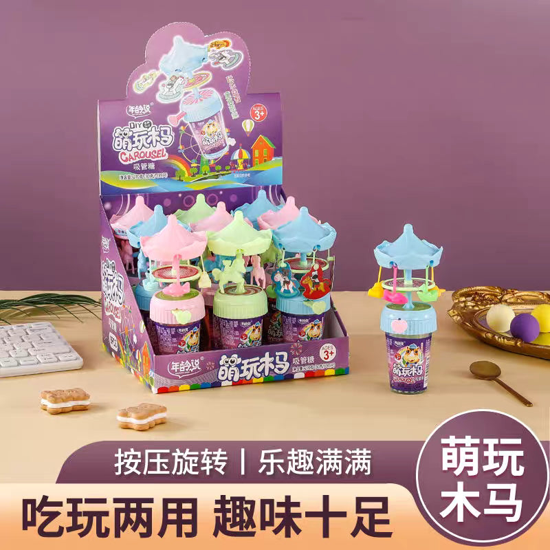 Bonbon en paille Carousel