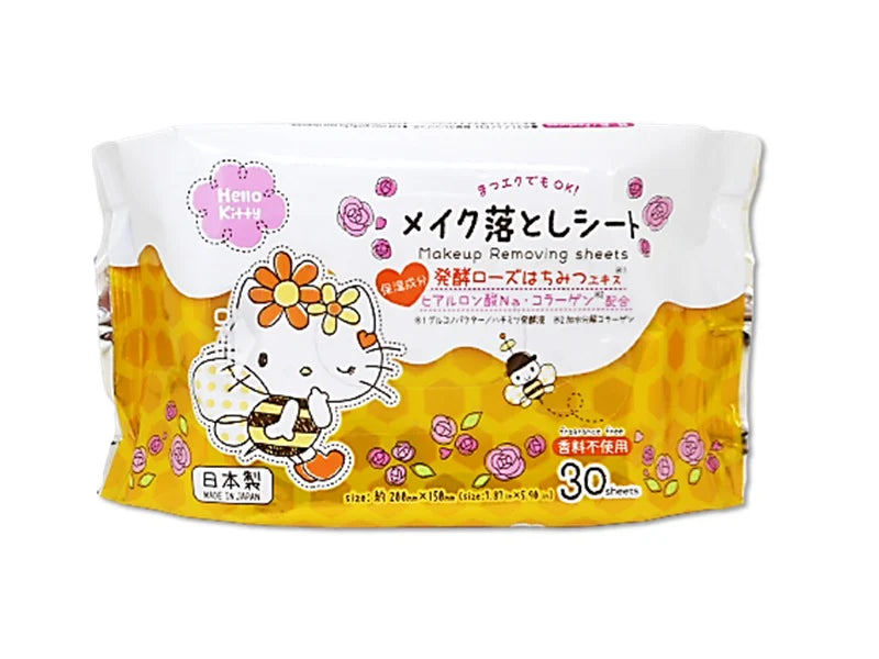 Lingette démaquillantes HelloKitty DAISO