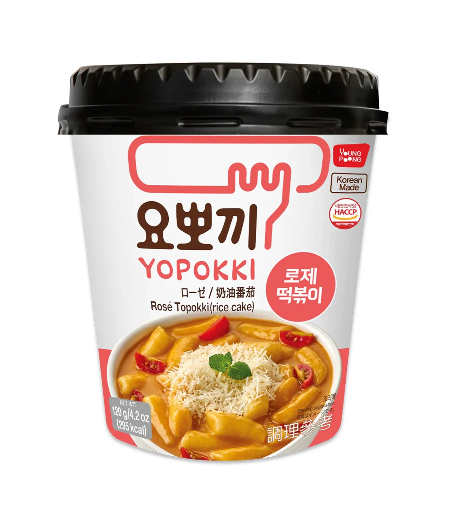 Yopokki à la sauce Rosé YOUNG POONG