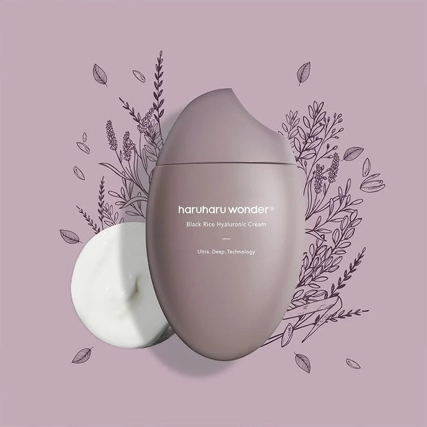 HARUHARU WONDER Crème hyaluronique de riz noir 50ml