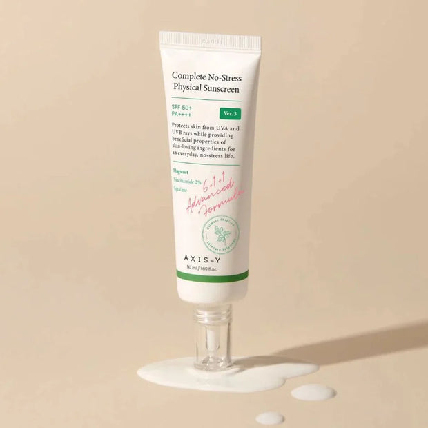AXIS-Y Écran solaire physique complet sans stress V.3 SPF 50+ 50ml