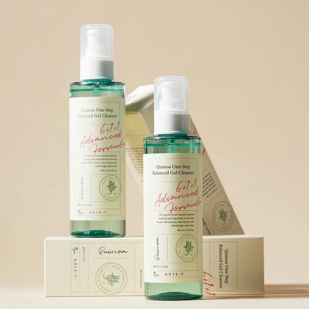 Axis-Y Quinoa One-Step Balanced Gel Cleanser 180ml