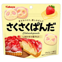 Kabaya Panda Strawberry Tart Chocolate Biscuits