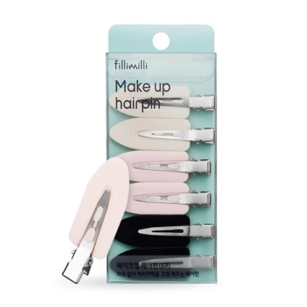 OLIVE YOUNG Fillimilli Make Up Hair Pin 6pcs
