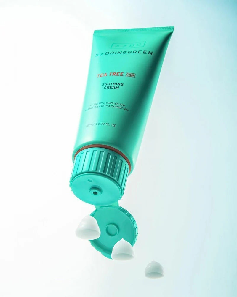 BRINGGREEN Tea Tree Cica Soothing Cream Plus 100ml