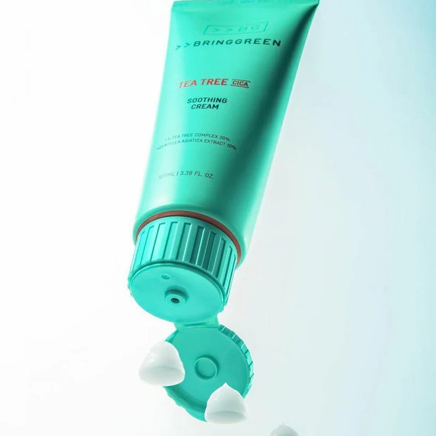 BRINGGREEN Tea Tree Cica Soothing Cream Plus 100ml