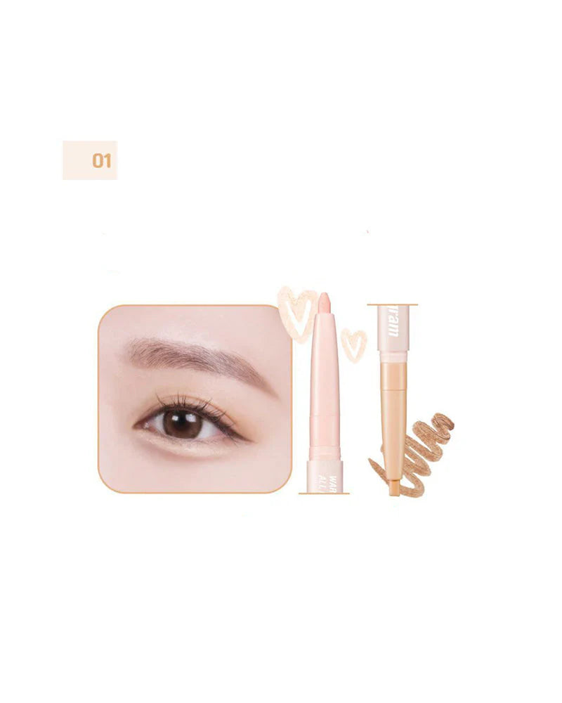COLORGRAM Tout En Un Aegyo-Sal Maker 01 Warm Tone