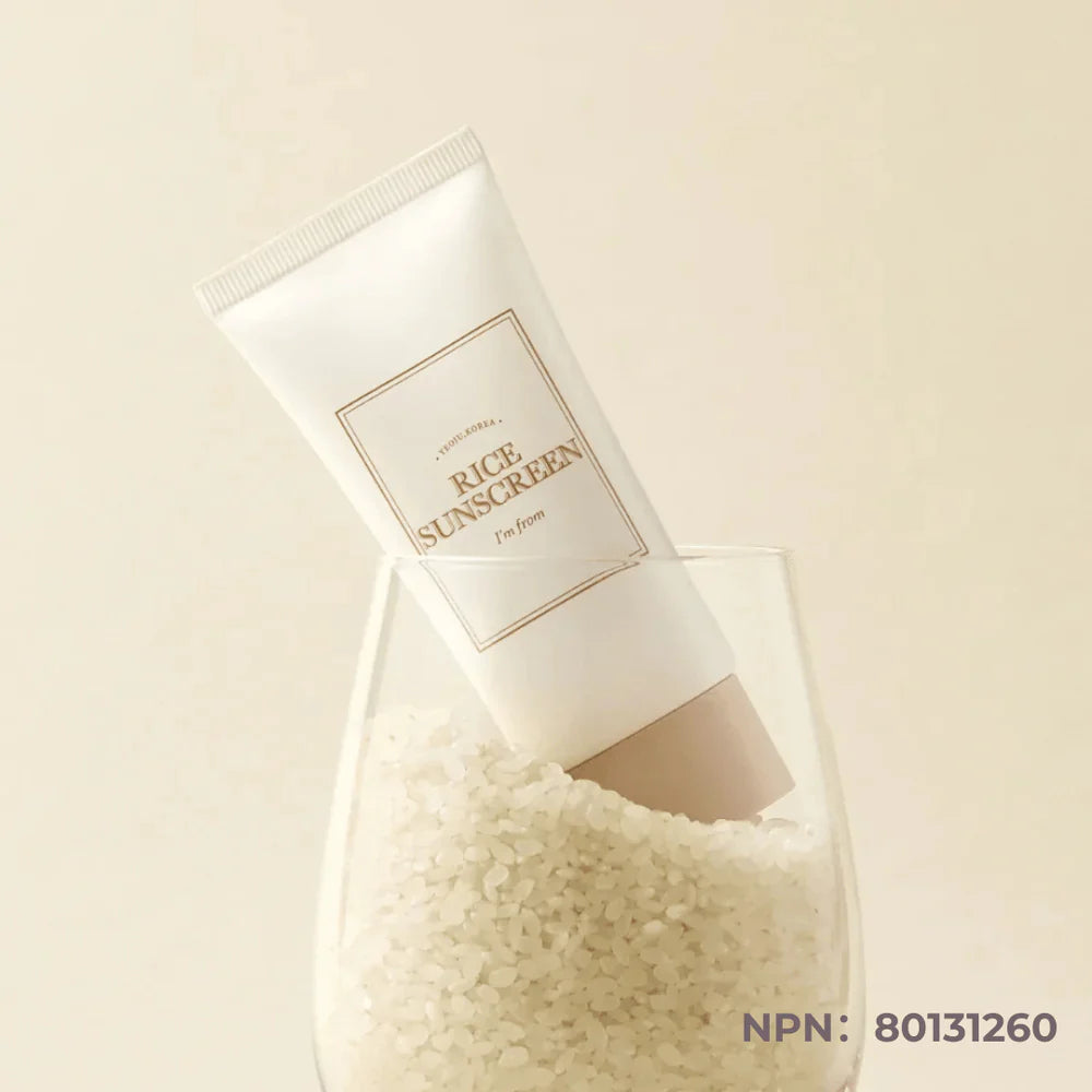 IM FROM crème solaire de riz 50ml NPN:80131260