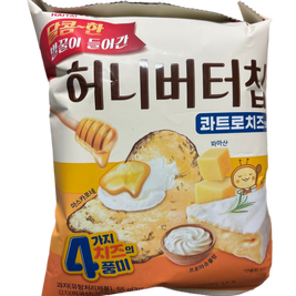 Chips au miel et beurre HAITAI(saveur quatre fromage) 4种芝士味薯片