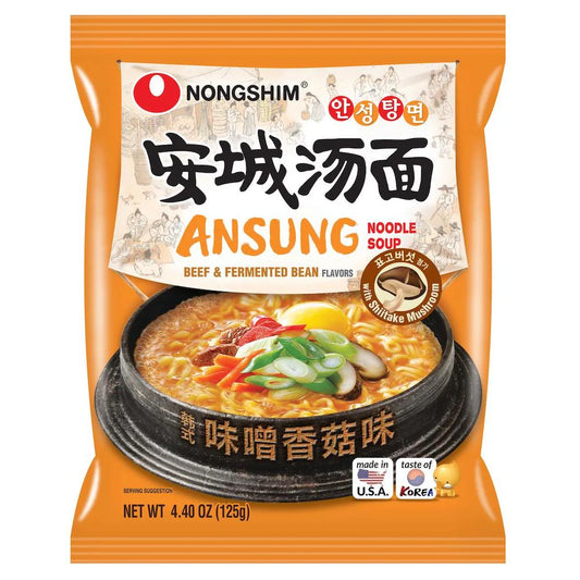 Ramen instantané coréen ANSUNG Nongshim农心 安城汤面 125g