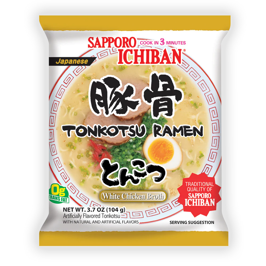 Nouilles instantanées à la japonaise(Ramen Tonkotsu) SAPPORO ICHIBAN