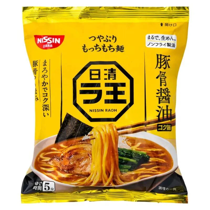 NISSIN Raoh Chanponmen shoyu tonkotsu