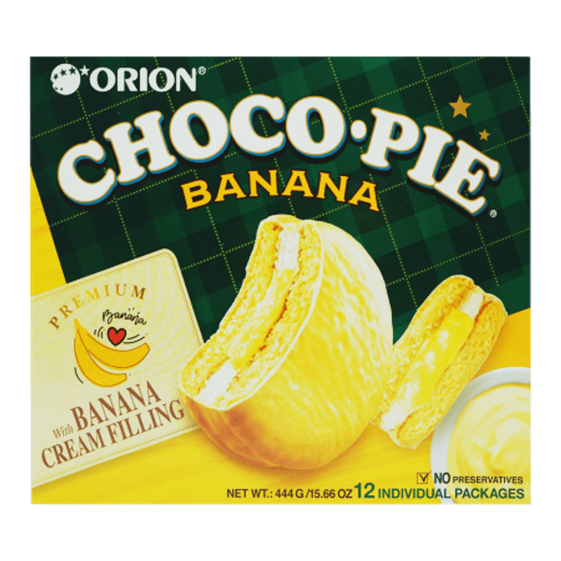 Choco Pie (saveur Banane) ORION