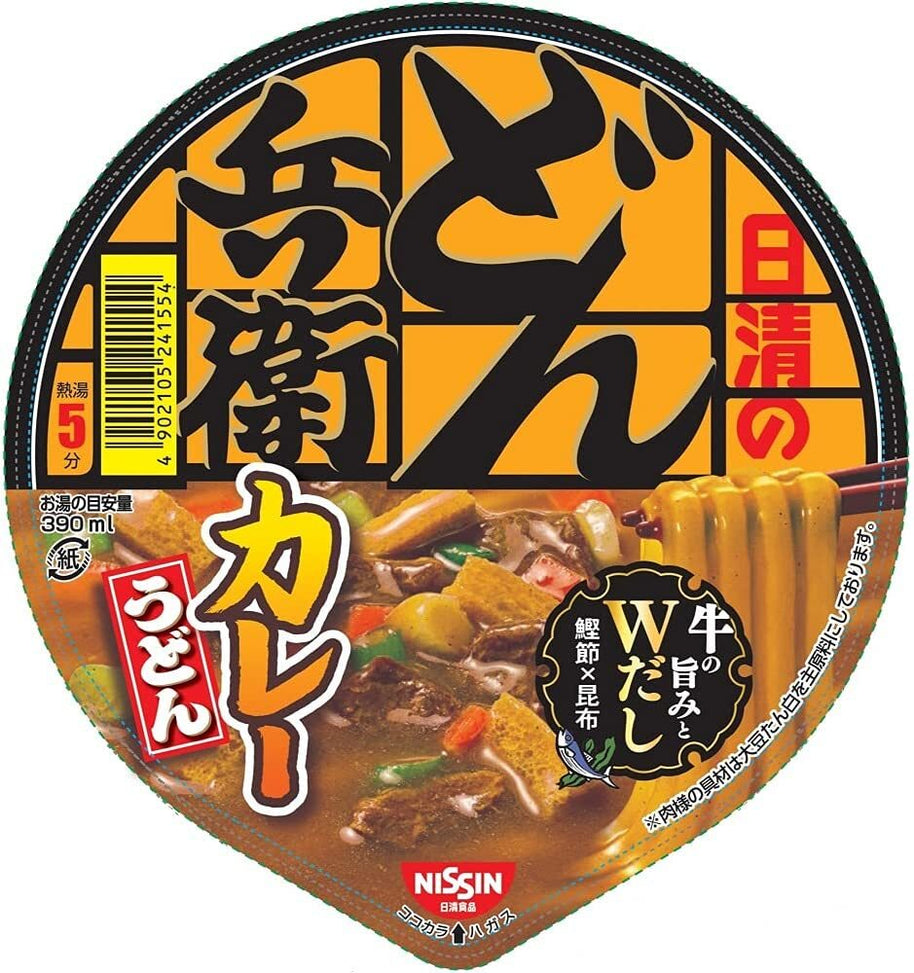 Udon au curry Donbei NISSIN