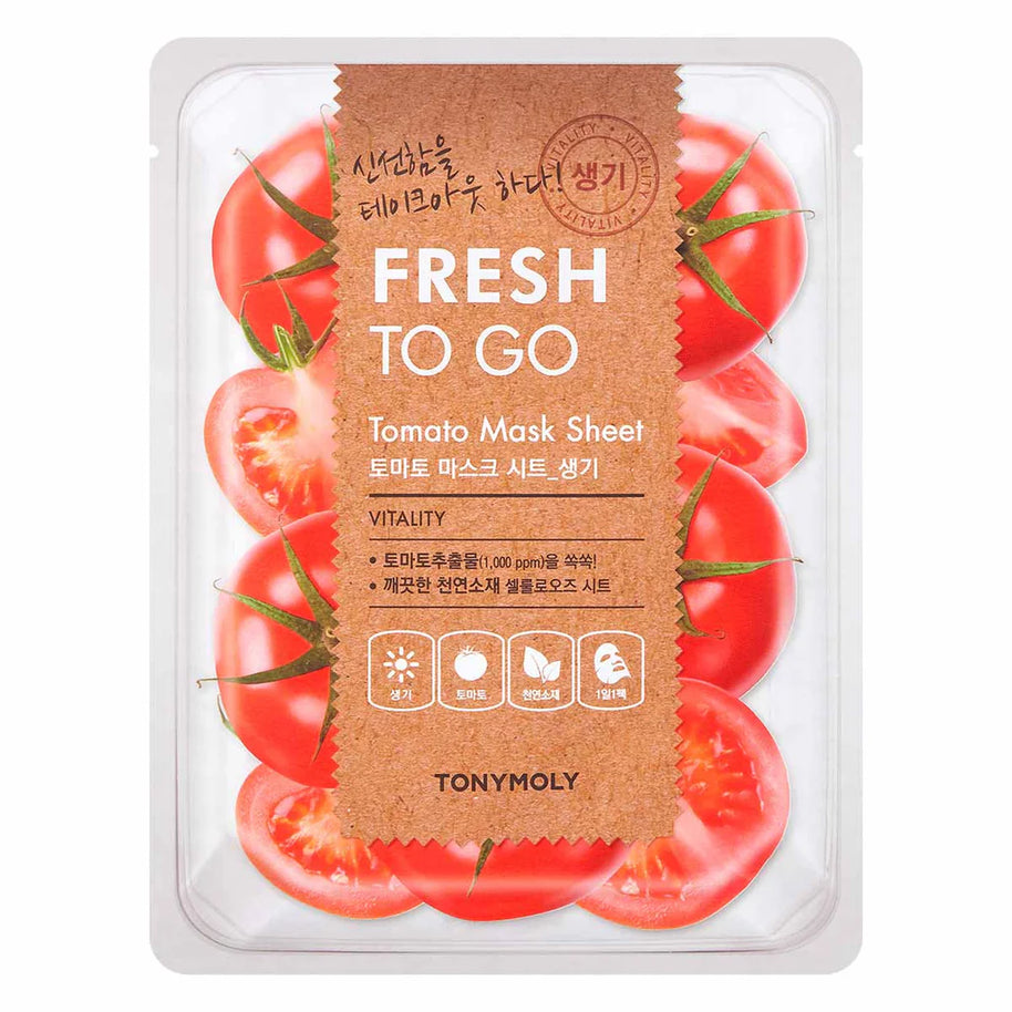 Masque en feuille (tomate) TONYMOLY