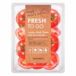 Masque en feuille (tomate) TONYMOLY