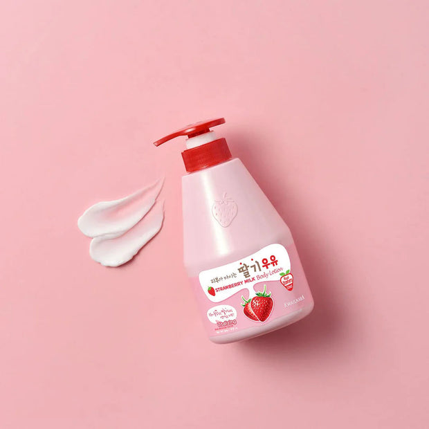 KWAILNARA Lotion pour le corps au lait de fraise 560g