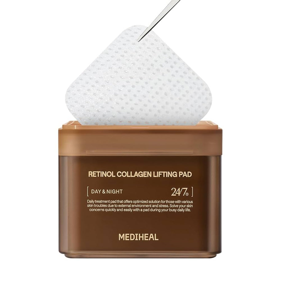 MEDIHEAL Rétinol Collagène Lifting Pad 100pcs