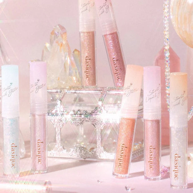 DASIQUE Starlit Jewel Liquid Glitter 05 Light Peach