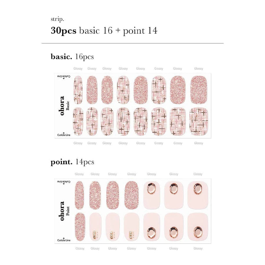 OHORA Semicured Gel Nail N Coco Tweed (NP-110)