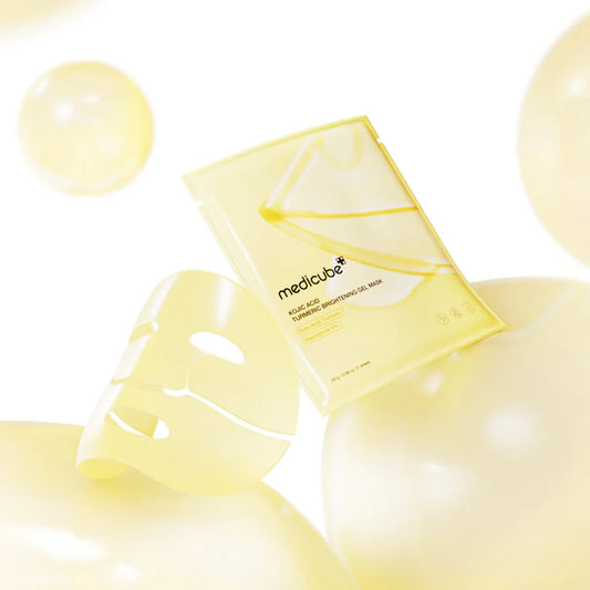 MEDICUBE Kojic Acid Turmeric Brightening Gel Mask