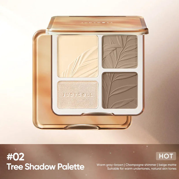 JUDYDOLL Highlighter Contour Palette 02