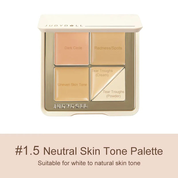 JUDYDOLL Traceless Cloud Touch Concealer Palette 1.5